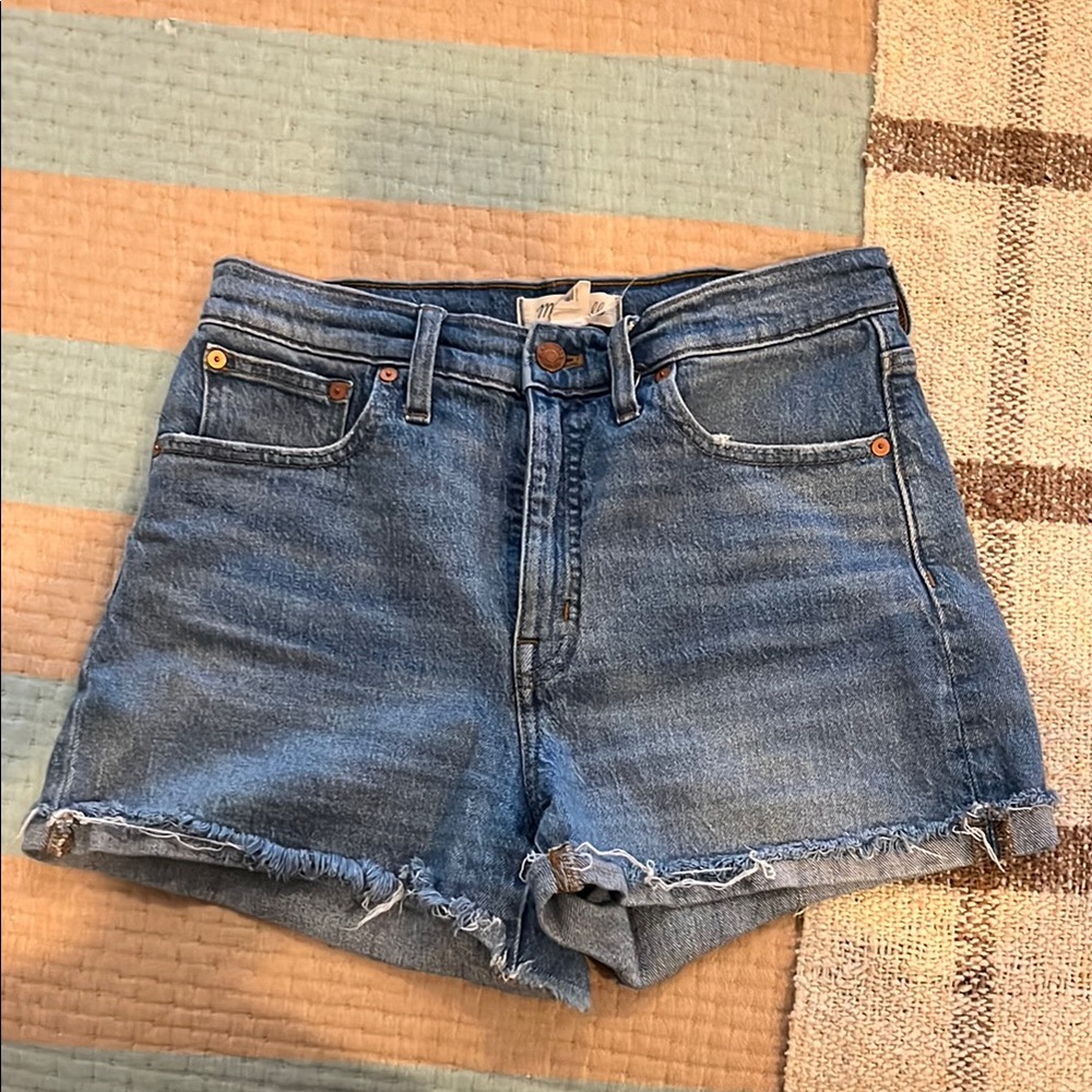 Madewell Blue Jean Shorts